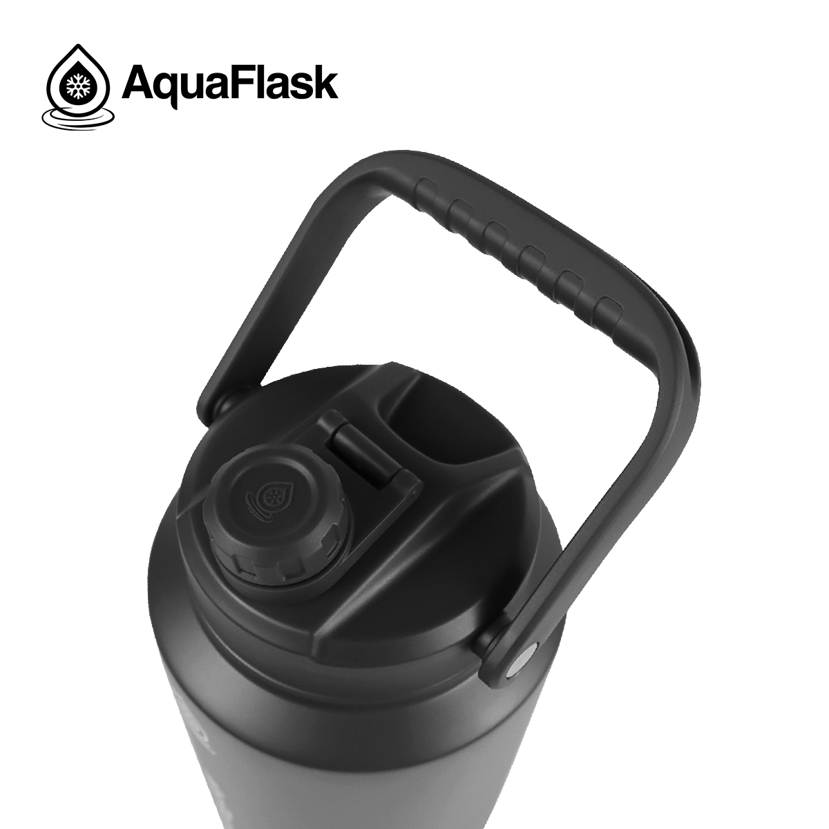 AQUAFLASK 128oz GROWLER - SPACE BLACK
