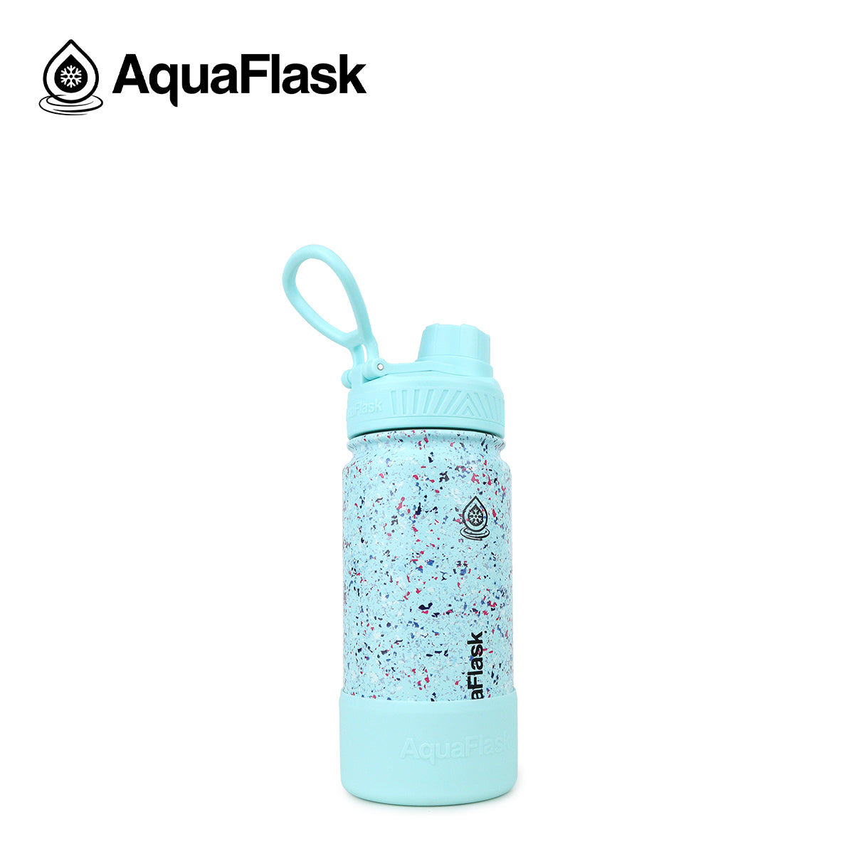 AQUAFLASK 14oz IL TERRAZZO - ARCTIC BLUE