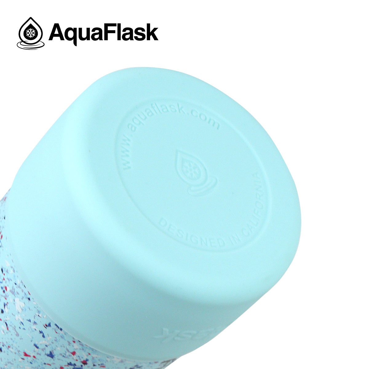 AQUAFLASK 14oz IL TERRAZZO - ARCTIC BLUE
