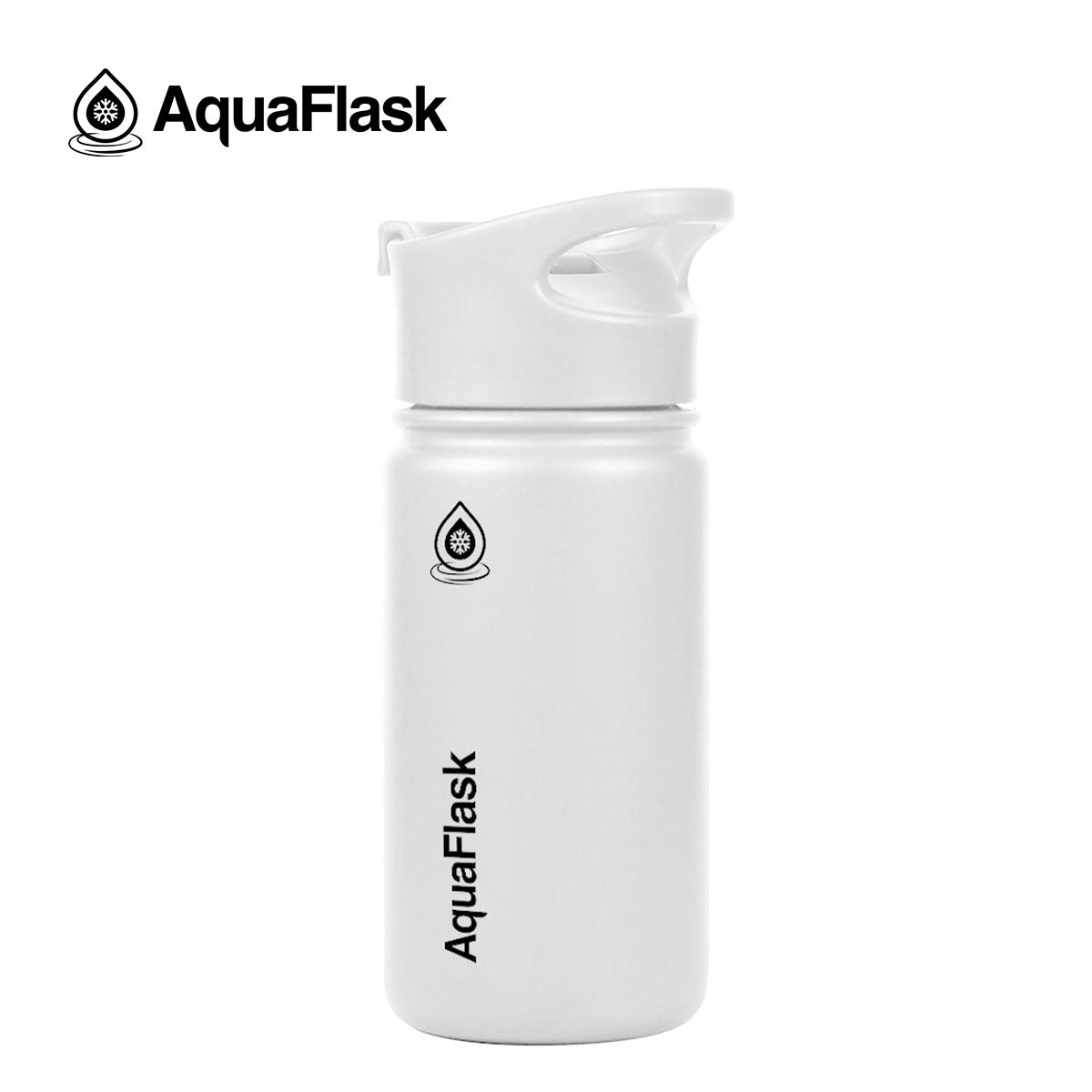 AQUAFLASK 14oz ORIGINAL COLLECTION - ARCTIC WHITE