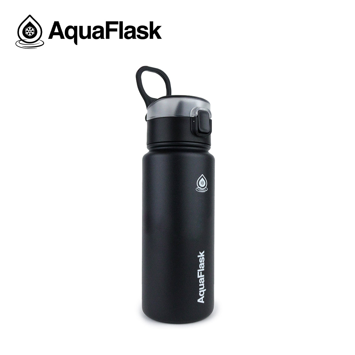 AQUAFLASK 18oz SIP BOTTLE - SPACE BLACK