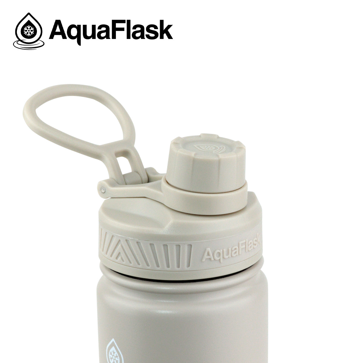 AQUAFLASK 18oz EARTH COLLECTION - FOSSIL GRAY