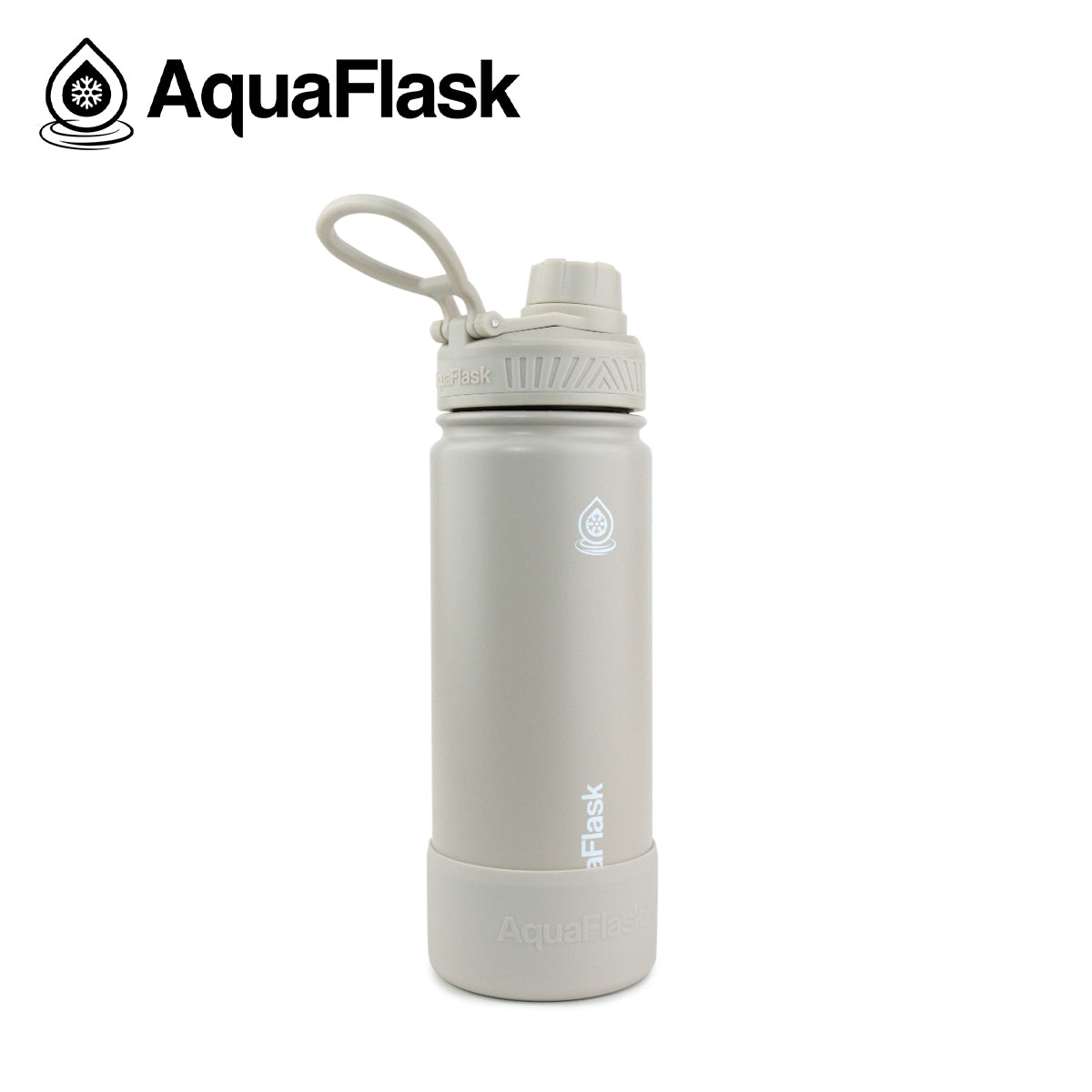 AQUAFLASK 18oz EARTH COLLECTION - FOSSIL GRAY