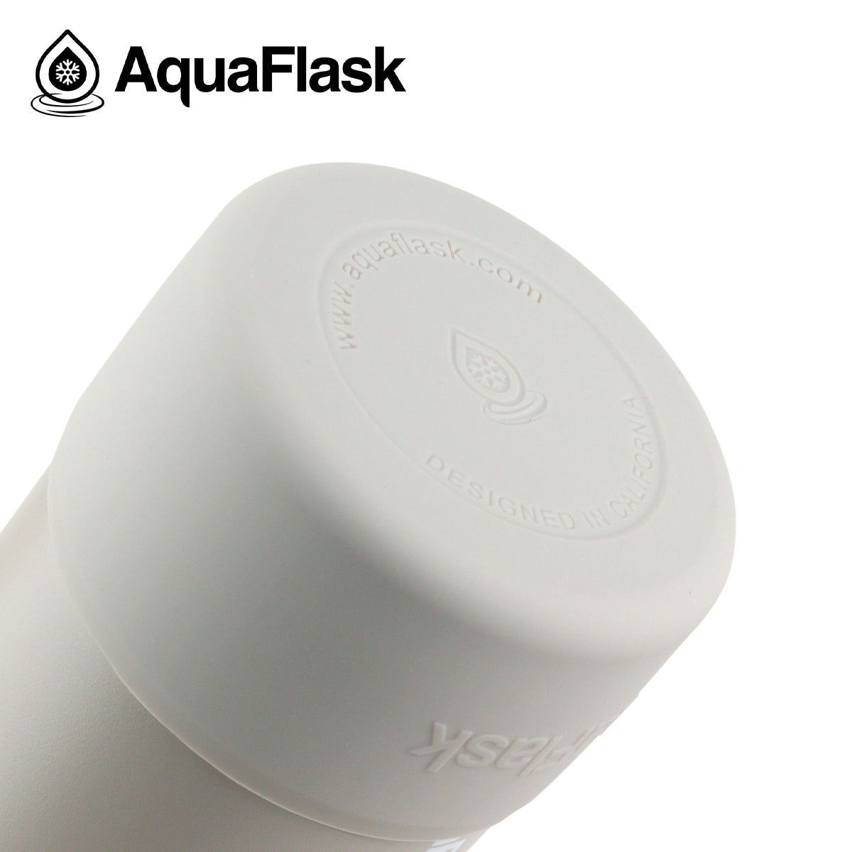 AQUAFLASK 18oz EARTH COLLECTION - FOSSIL GRAY