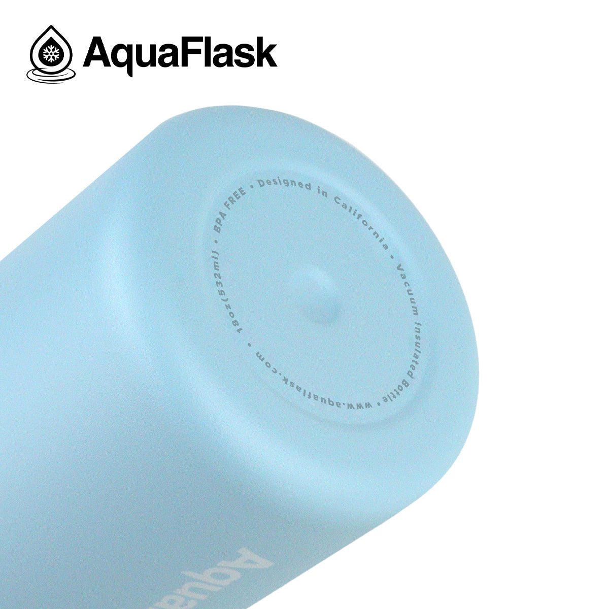 AQUAFLASK 18oz SIP BOTTLE - POWDER BLUE