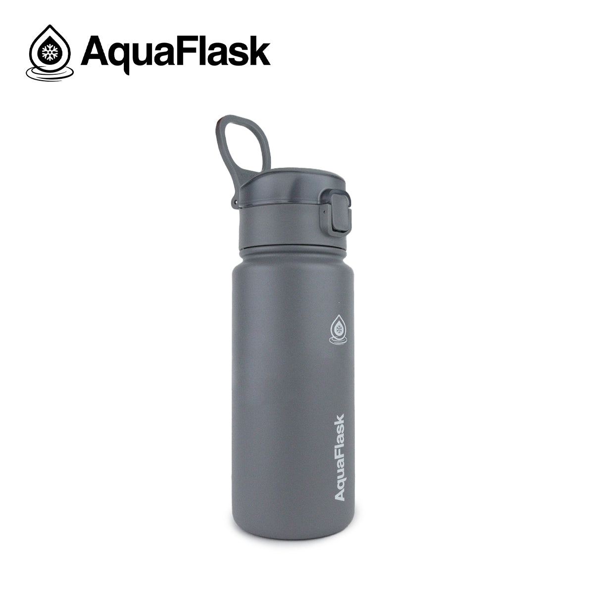 AQUAFLASK 18oz SIP BOTTLE - STONE GRAY