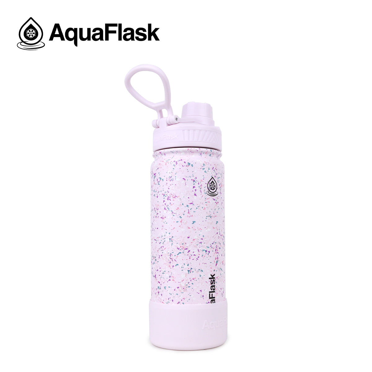 AQUAFLASK 18oz IL TERRAZZO - SWEET PINK
