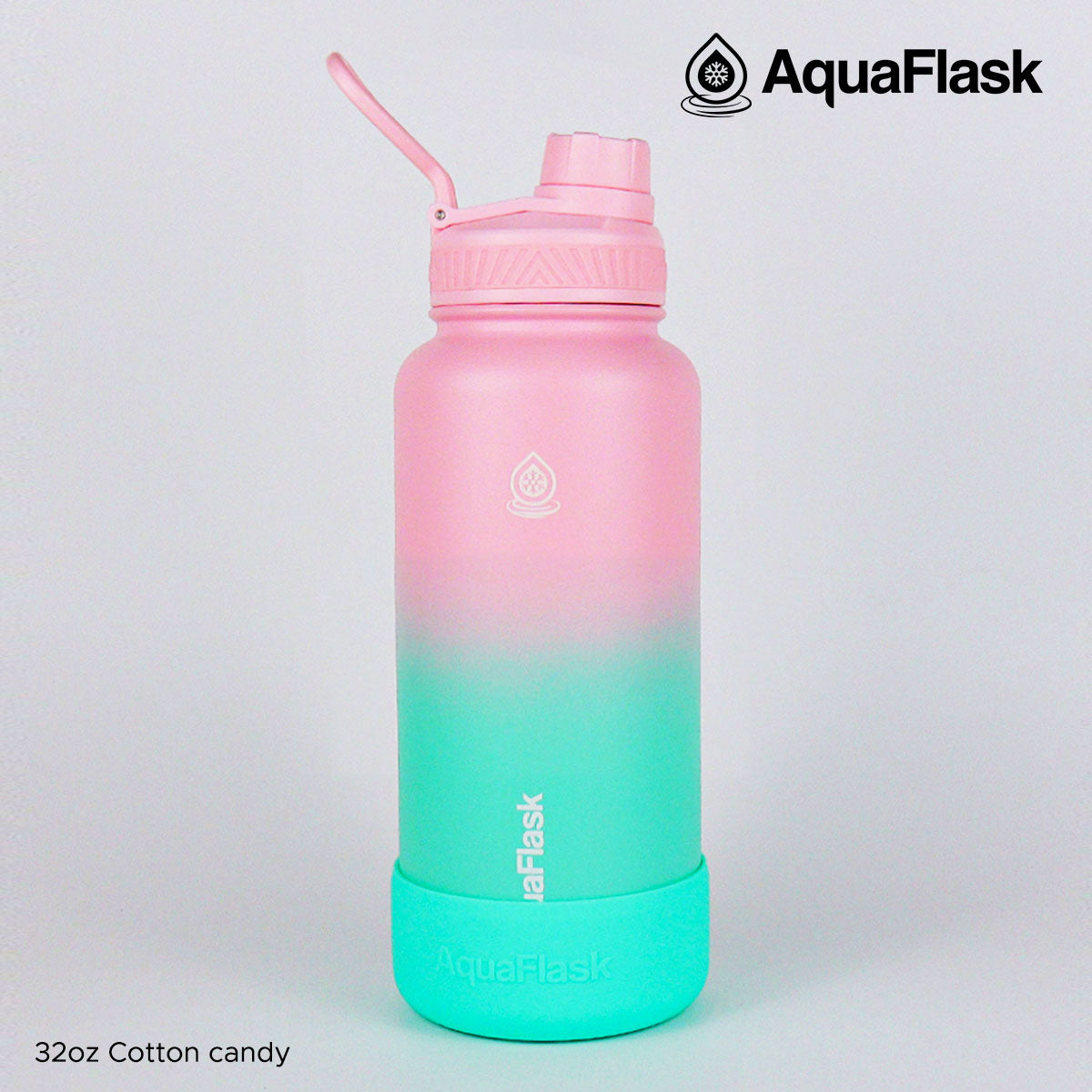 AQUAFLASK 32oz DREAM COLLECTION - COTTON CANDY