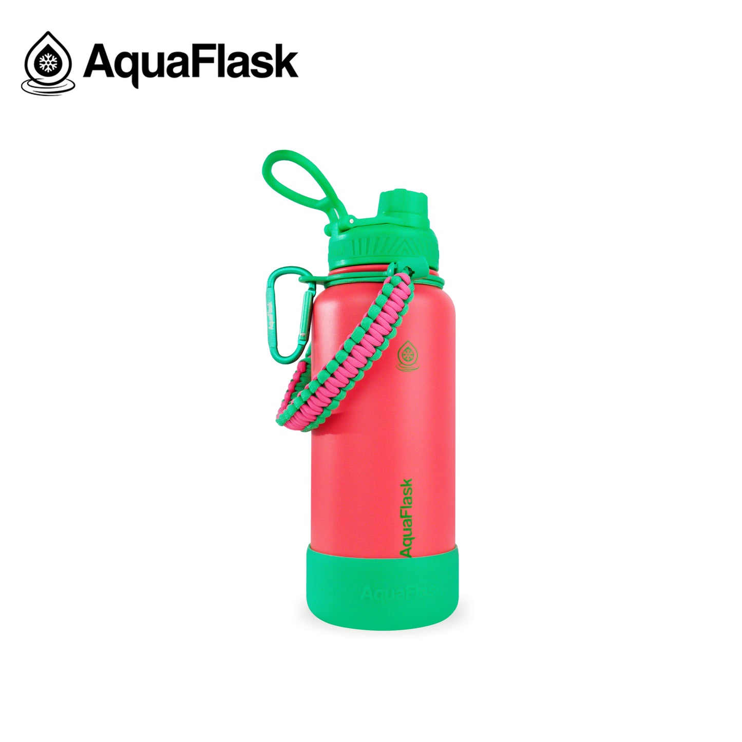 AQUAFLASK 32oz SWEET HARVEST COLLECTION - WATERMELON