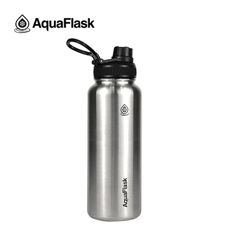 AQUAFLASK 40oz ORIGINAL COLLECTION - SILVER STEEL
