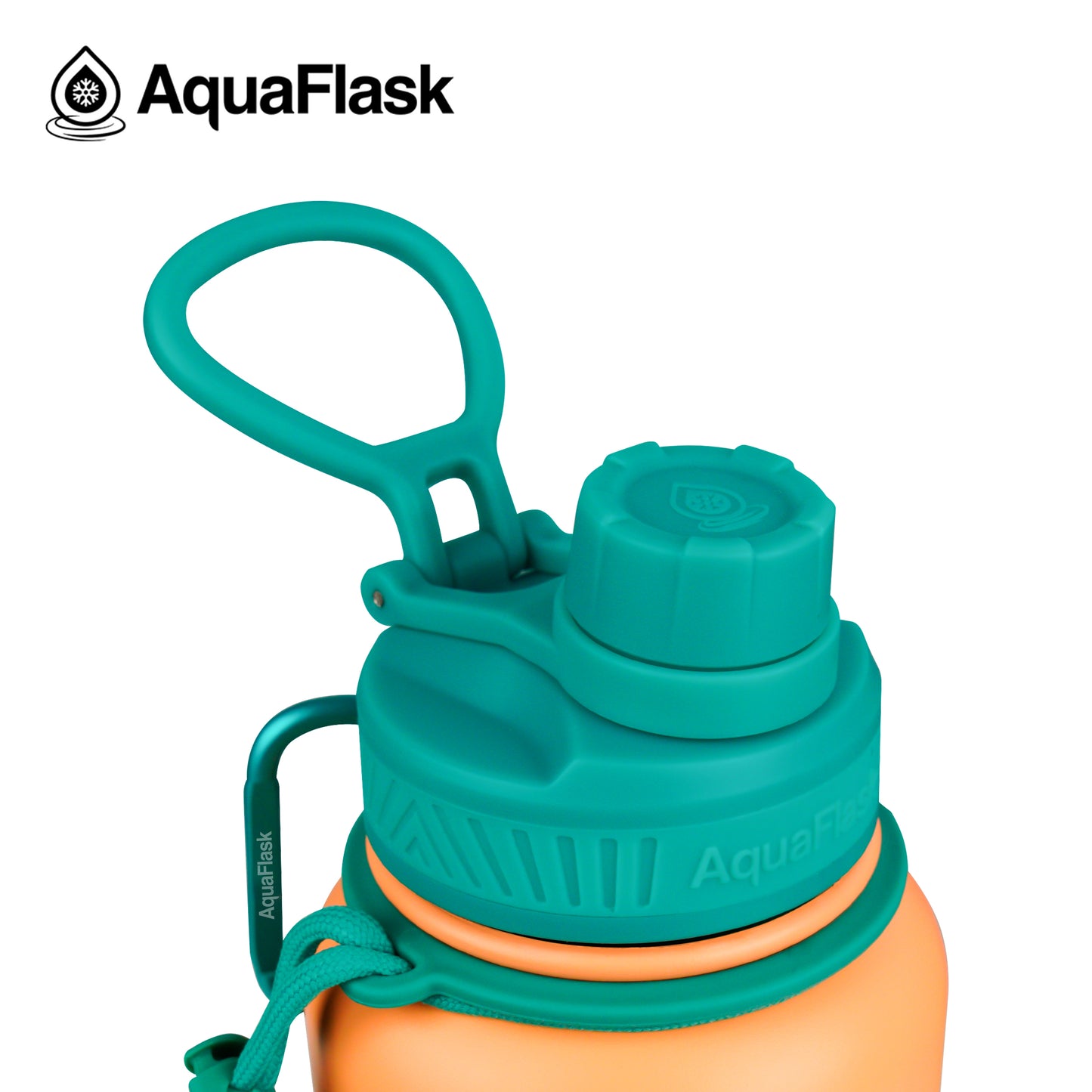 AQUAFLASK 40oz SWEET HARVEST COLLECTION - CANTALOUPE