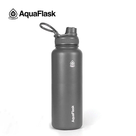 Colección Original de Aquaflask de botellas de agua aisladas mostradas en varios tamaños y colores