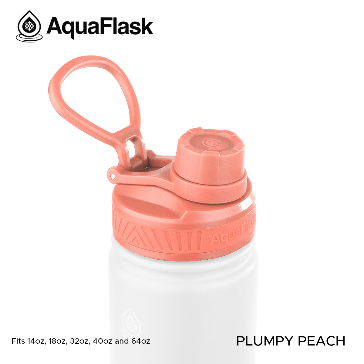 Accesorio de tapa de repuesto Aquaflask para botellas de agua Aquaflask compatibles