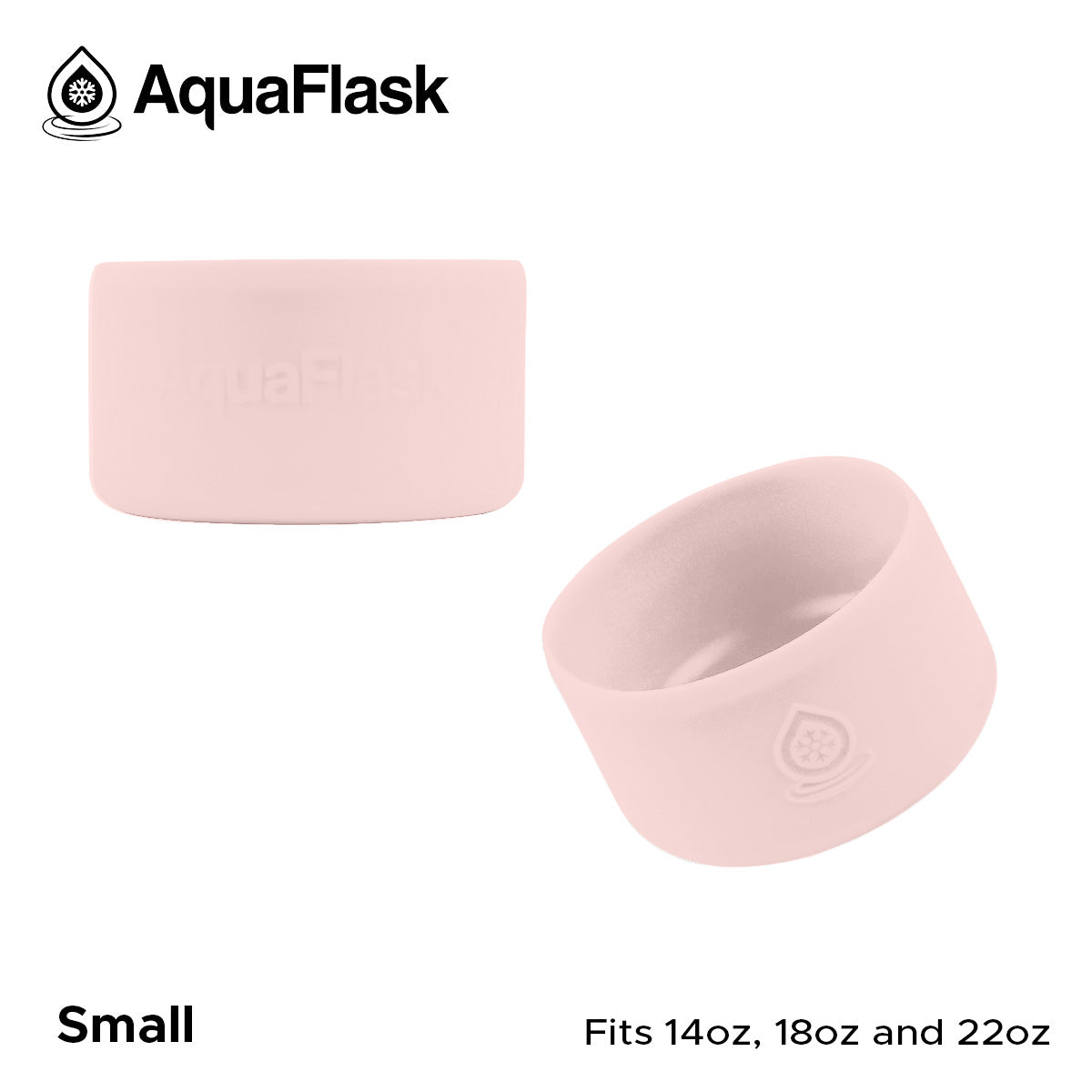 AQUAFLASK BASE PROTECTORA DE SILICONA PEQUEÑA - BALLET PINK