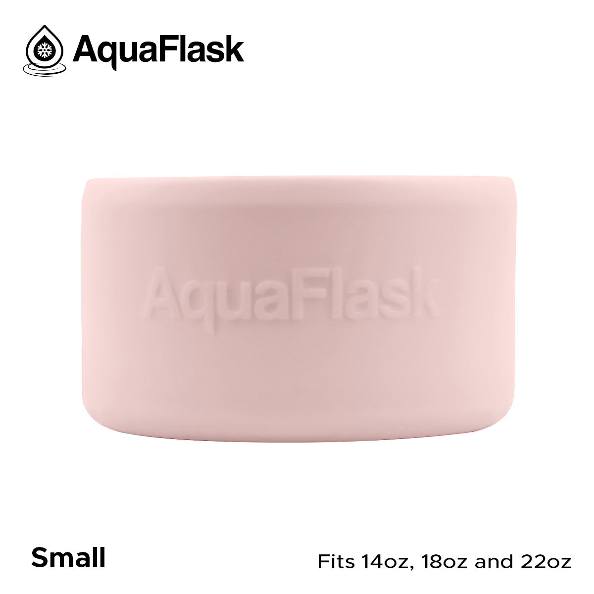 AQUAFLASK BASE PROTECTORA DE SILICONA PEQUEÑA - BALLET PINK