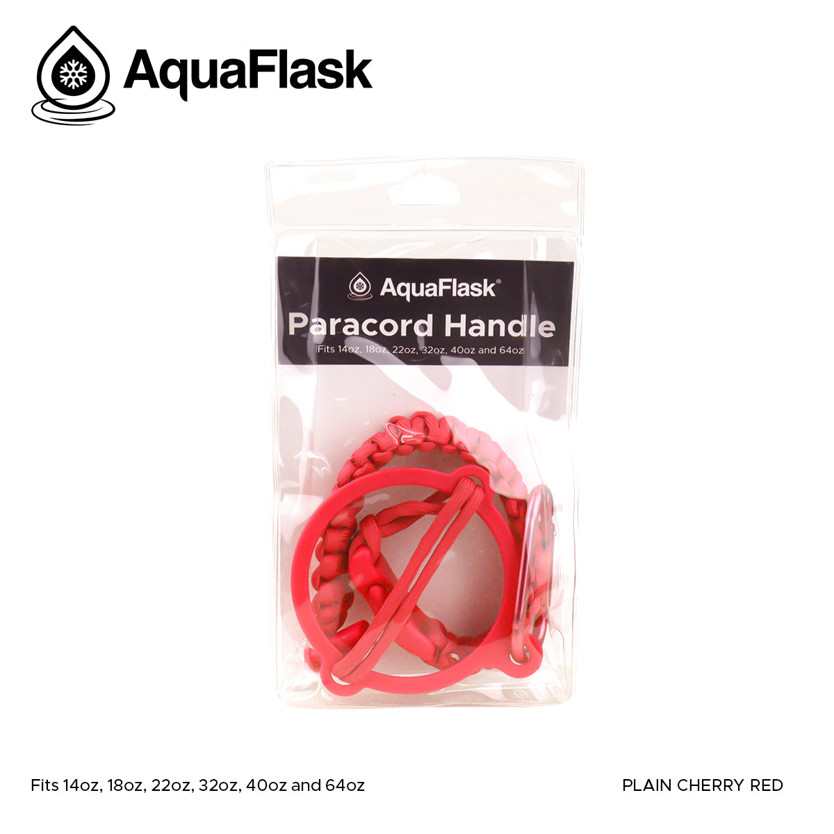 AQUAFLASK CUERDA DE TRANSPORTE - CHERRY RED