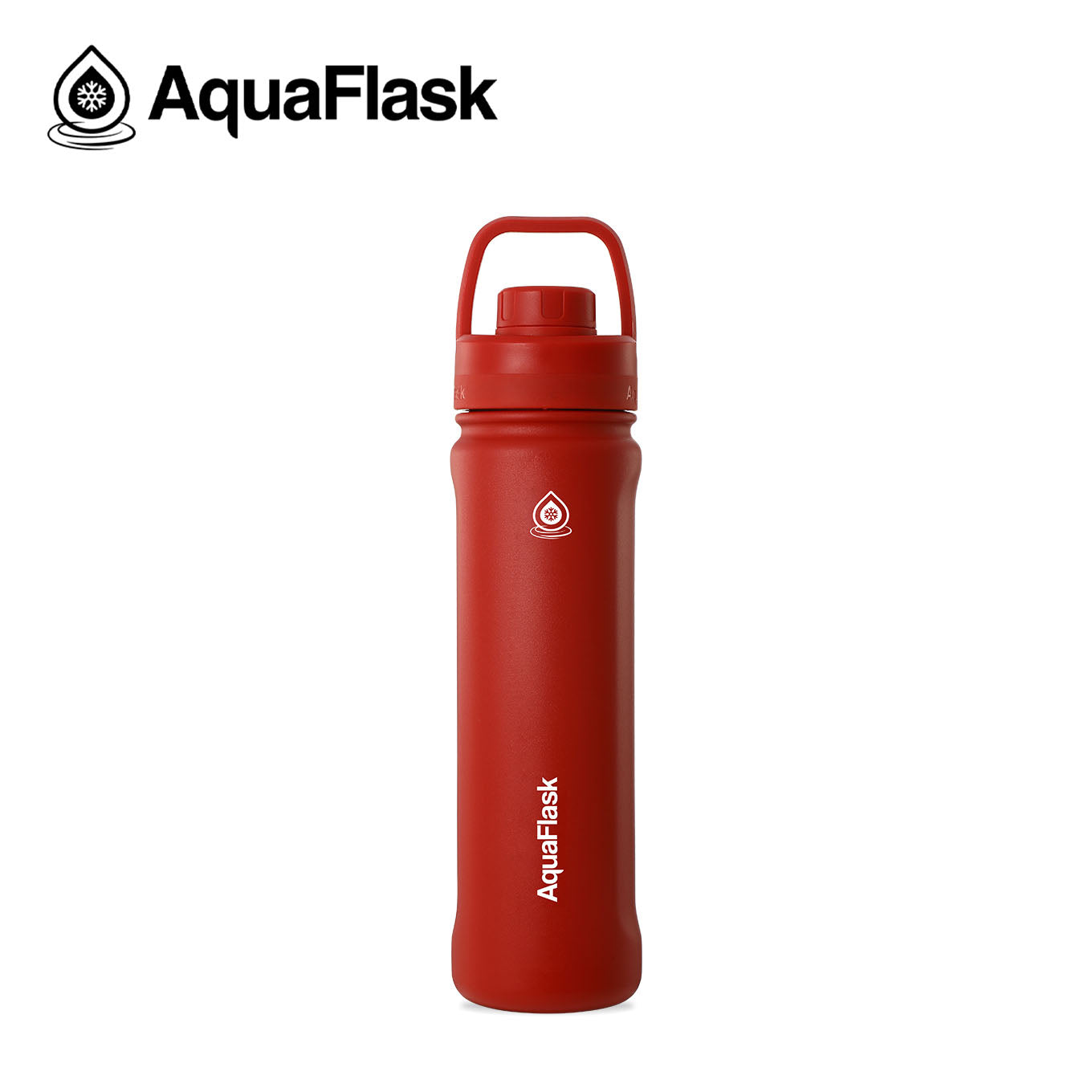 AQUAFLASK 22oz NEW ORIGINAL COLLECTION - CHERRY RED