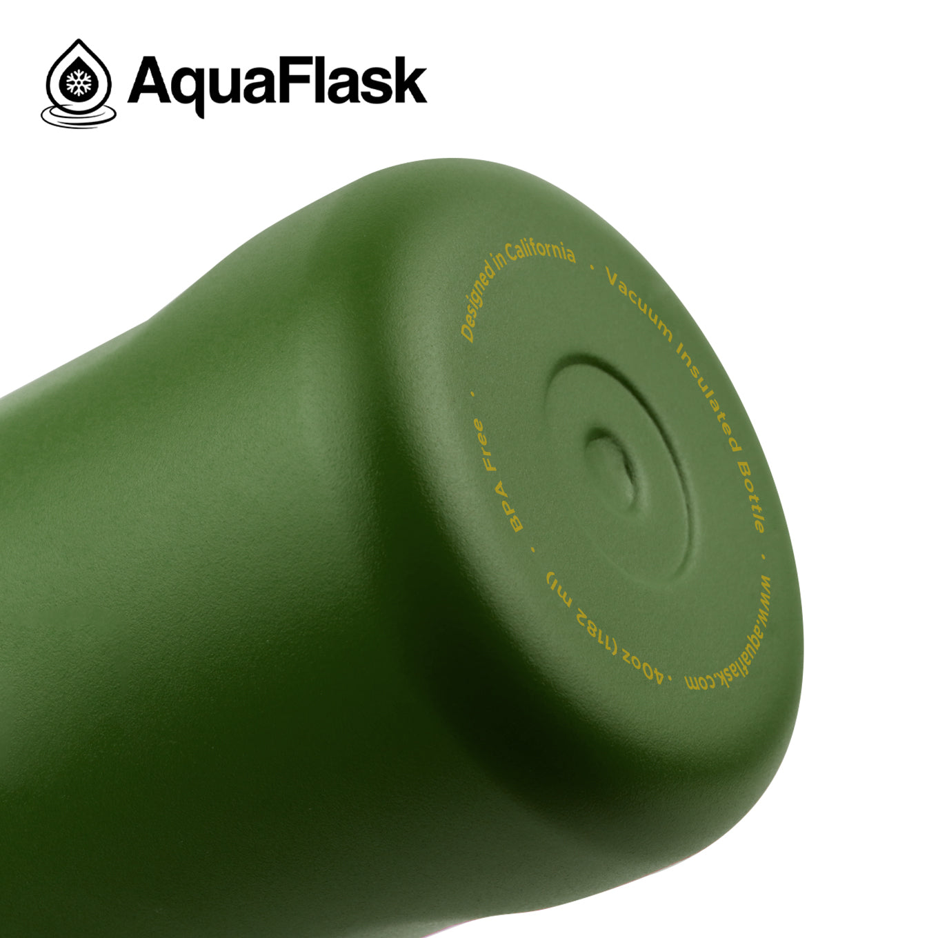 AQUAFLASK 40oz NEW ORIGINAL COLLECTION - HUNTER GREEN