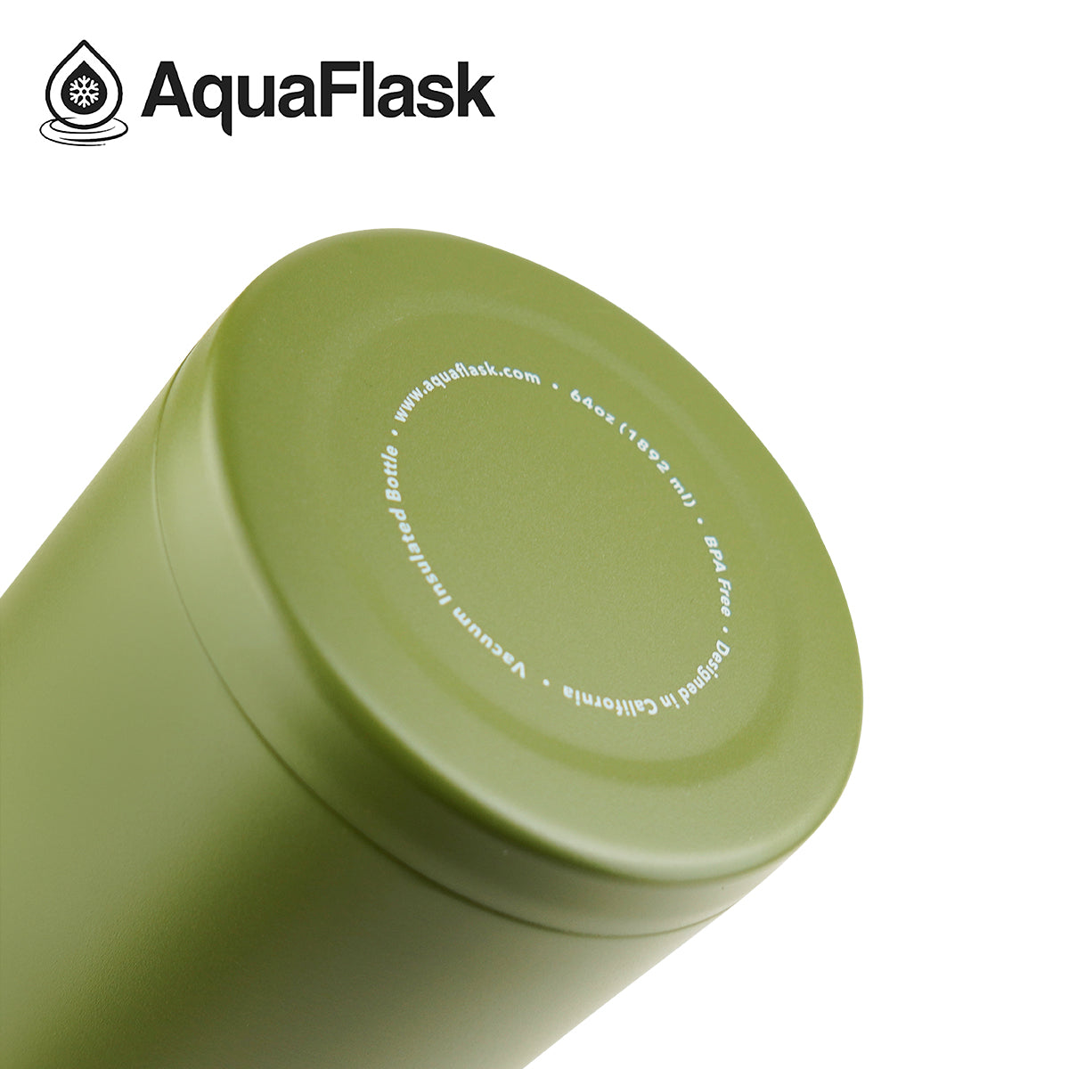 AQUAFLASK 64oz ORIGINAL COLLECTION - HUNTER GREEN