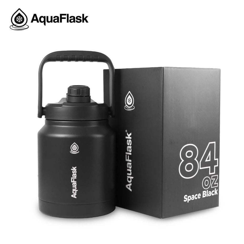 AQUAFLASK 84oz GROWLER - SPACE BLACK