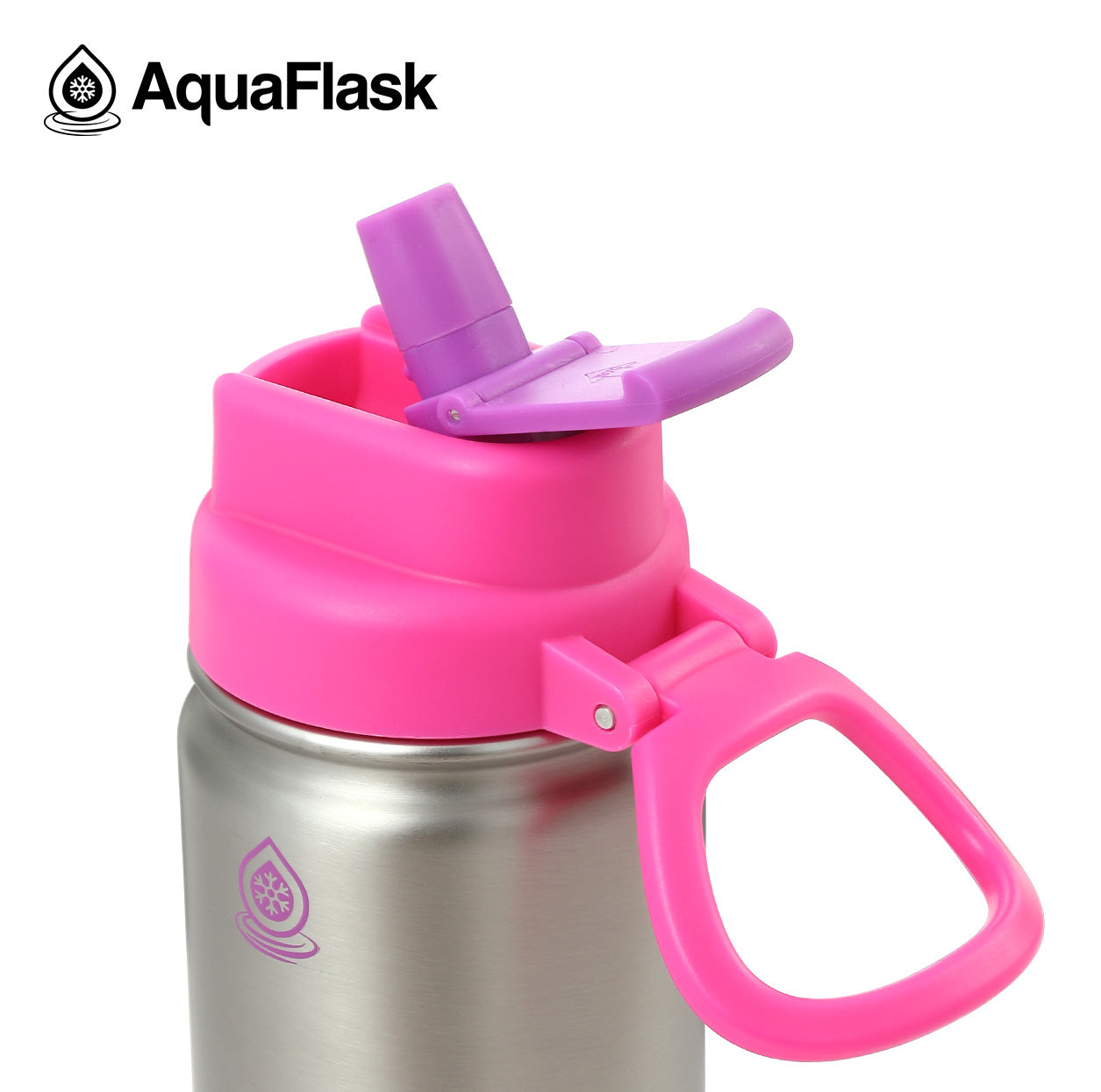 AQUAFLASK 14oz KIDS FLIP SIP - LUNA