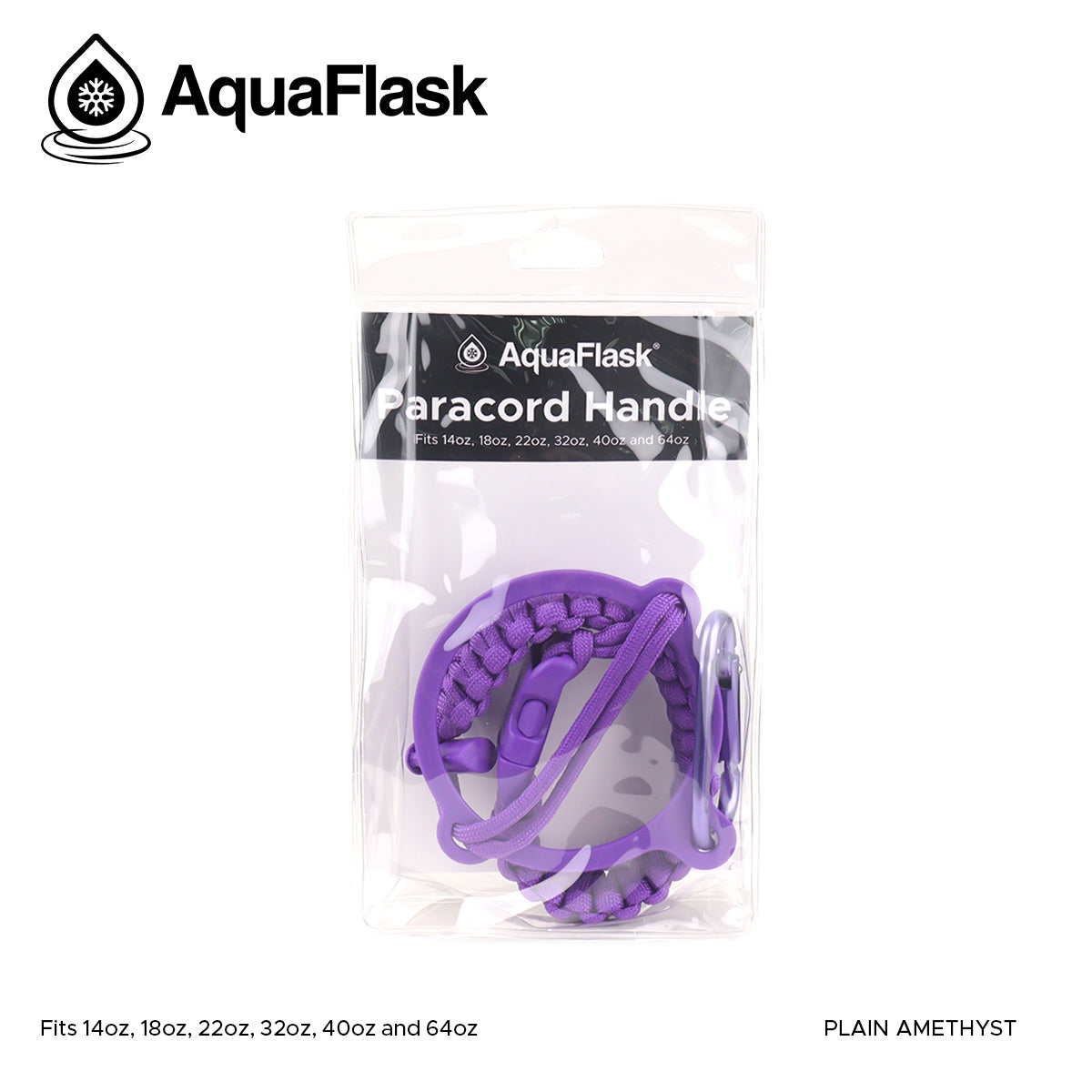 AQUAFLASK CUERDA DE TRANSPORTE - PLAIN AMETHYST