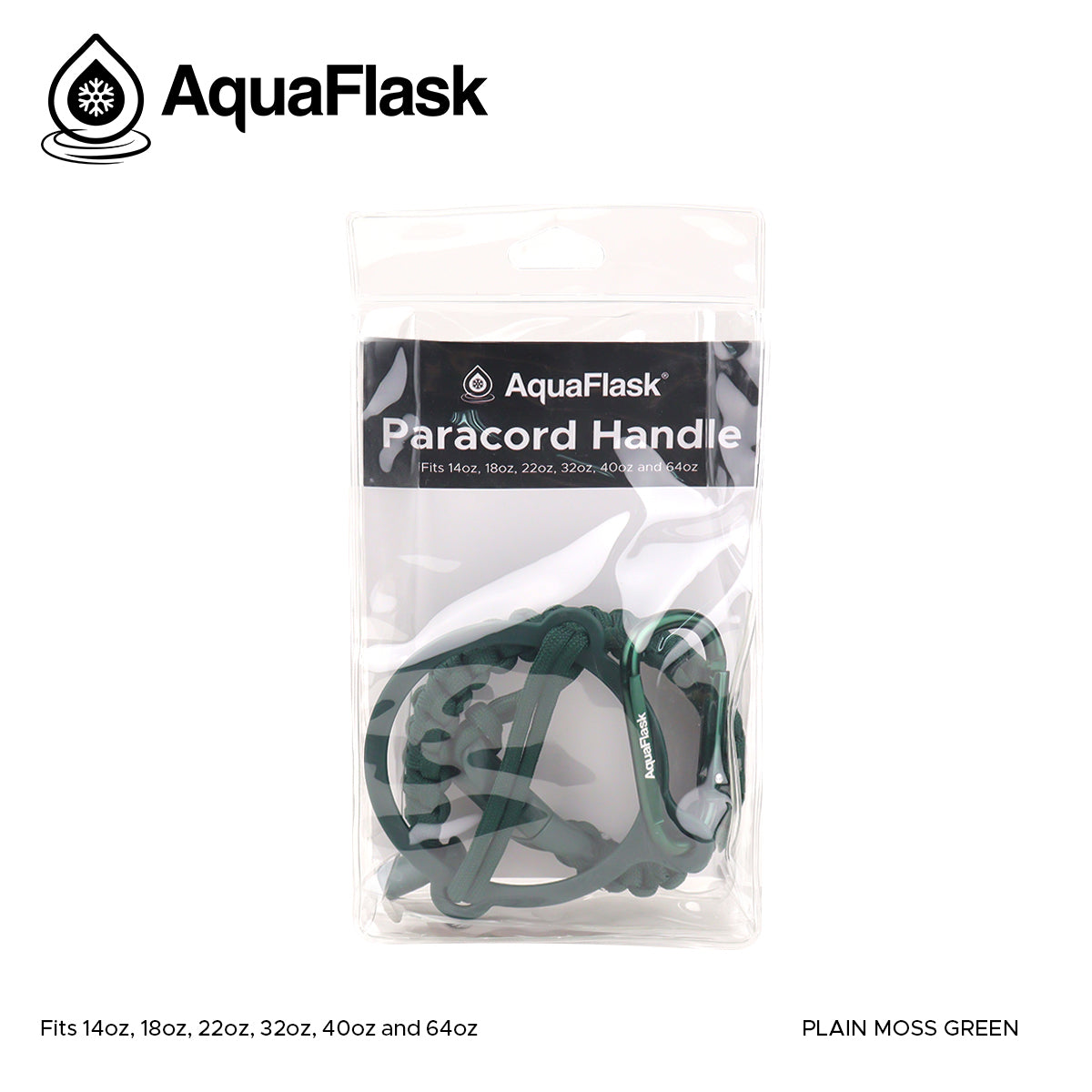 AQUAFLASK CUERDA DE TRANSPORTE - MOSS GREEN