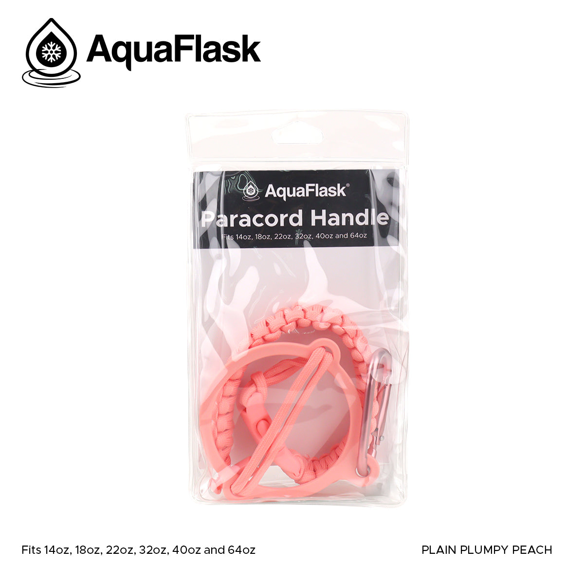 AQUAFLASK CUERDA DE TRANSPORTE - PLUMPY PEACH