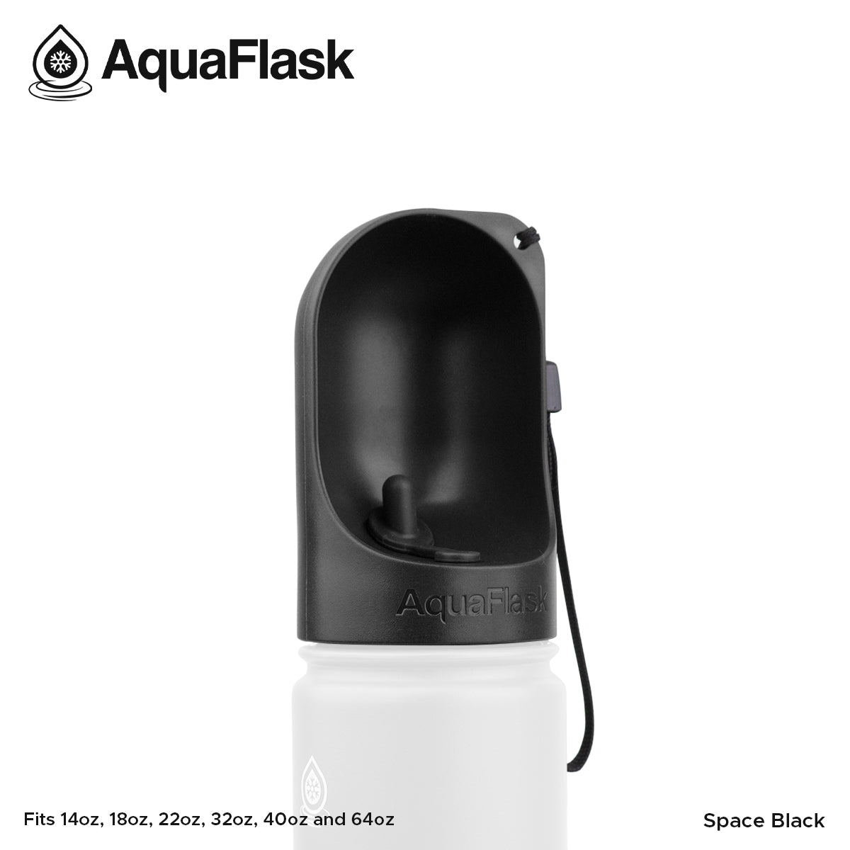 AQUAFLASK PET CUP - SPACE BLACK