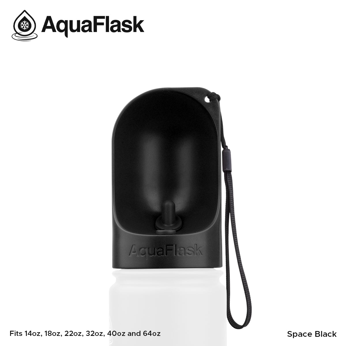AQUAFLASK PET CUP - SPACE BLACK