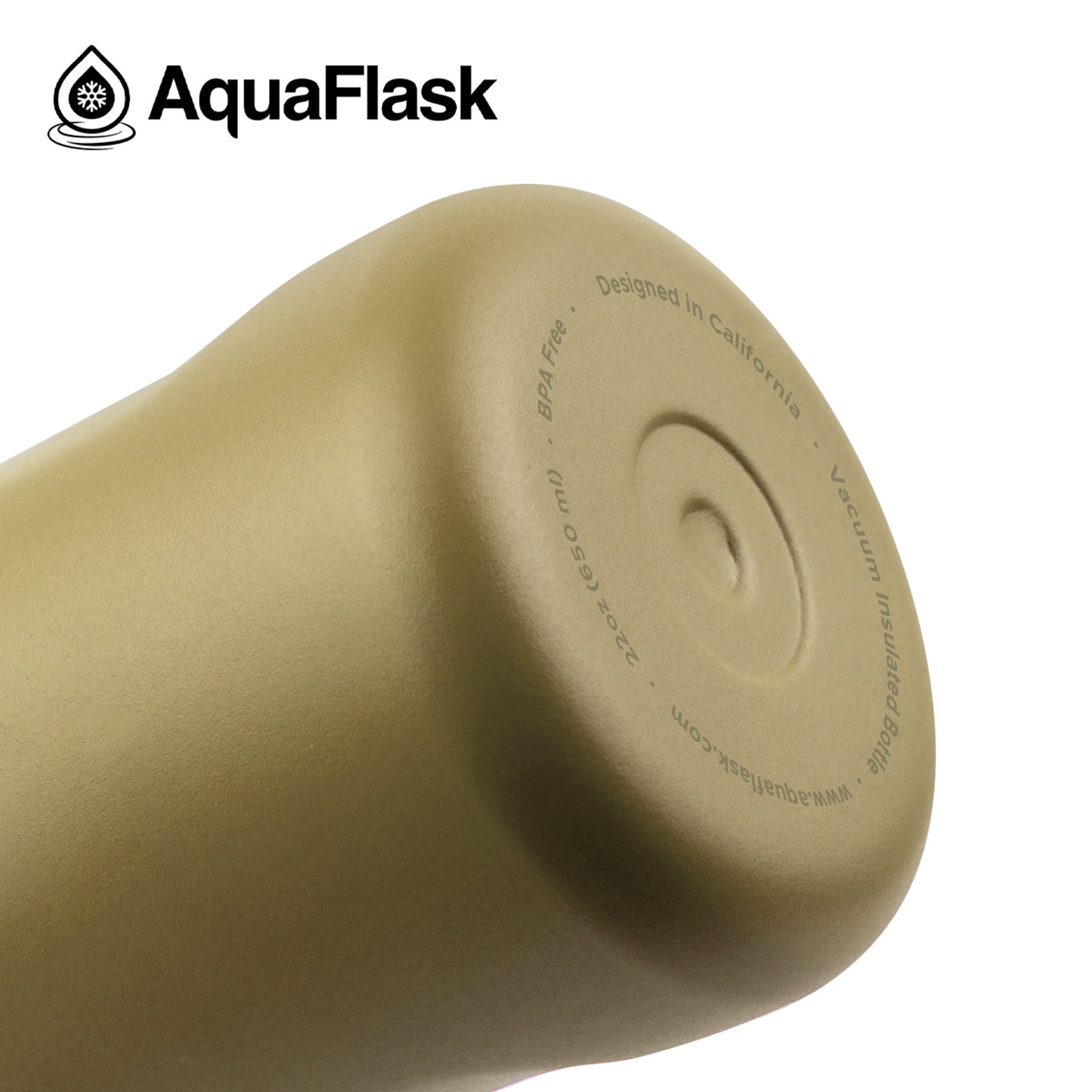 AQUAFLASK 22oz NEW ORIGINAL COLLECTION - SAND