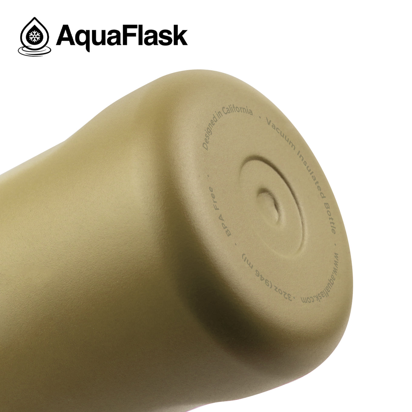AQUAFLASK 32oz NEW ORIGINAL COLLECTION - SAND
