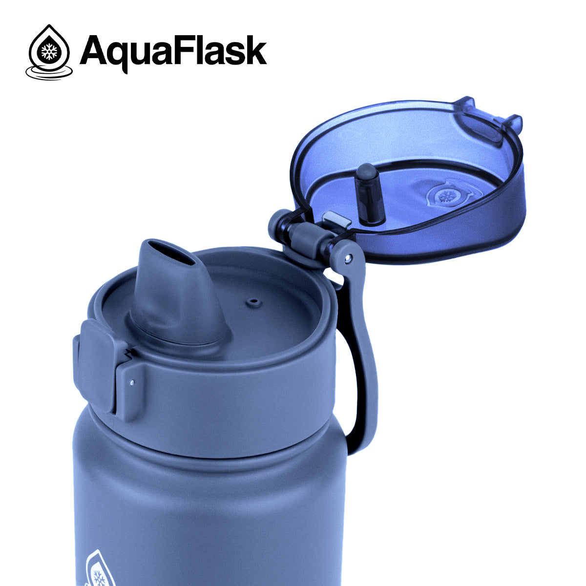 AQUAFLASK 18oz SIP II BOTTLE - DENIM
