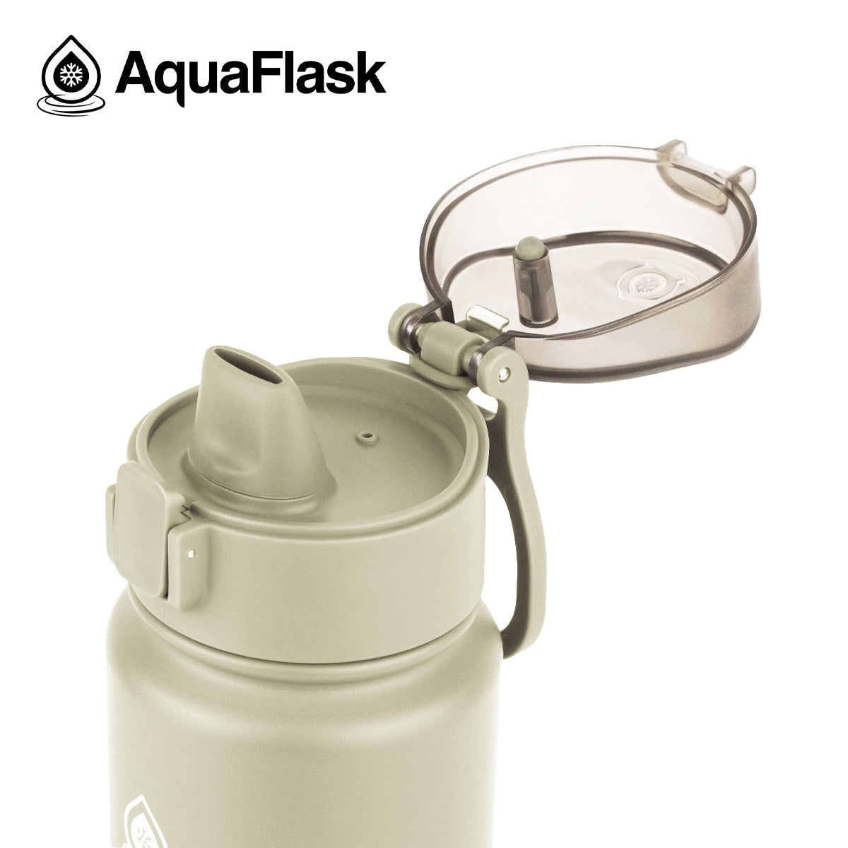 AQUAFLASK 18oz SIP II BOTTLE - SAND
