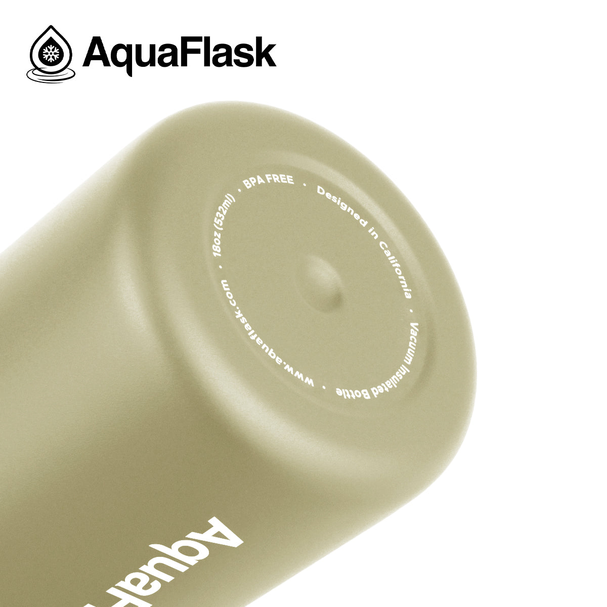 AQUAFLASK 18oz SIP II BOTTLE - SAND
