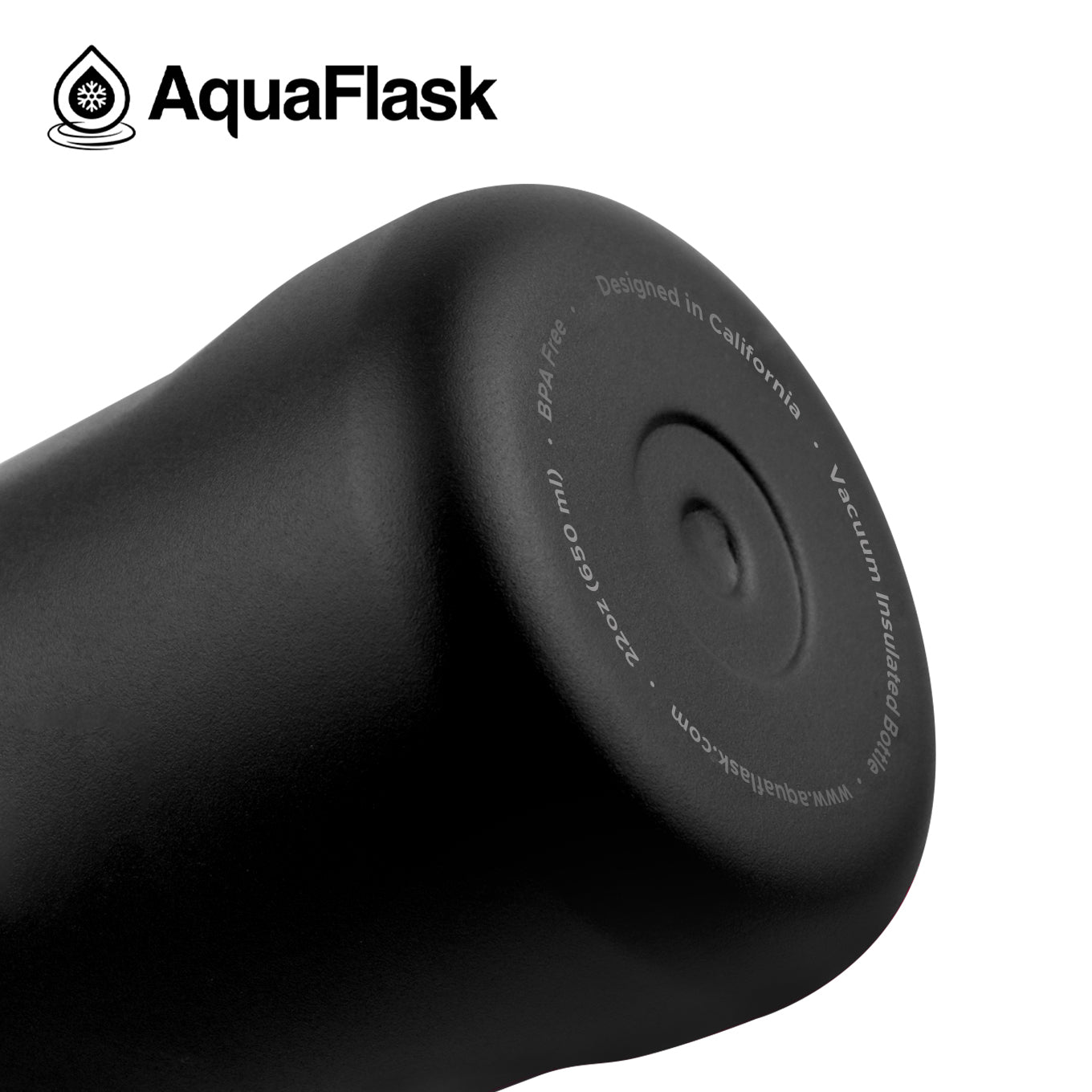 AQUAFLASK 22oz NEW ORIGINAL COLLECTION - SPACE BLACK