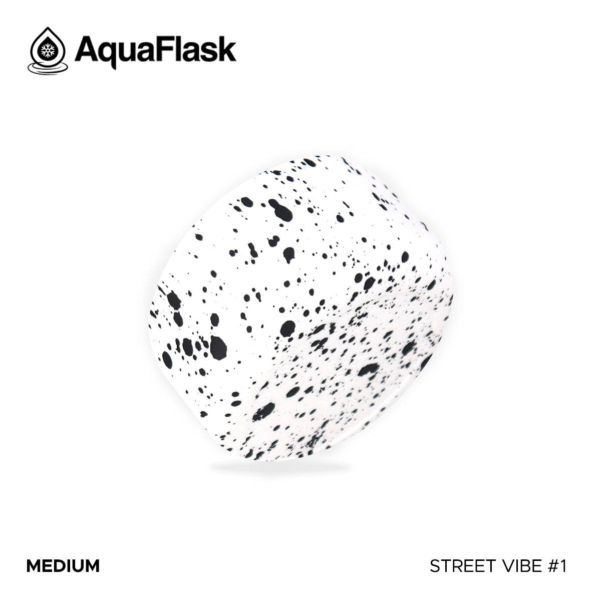 AQUAFLASK BASE PROTECTORA DE SILICONA MEDIANA - STREET VIBE #1