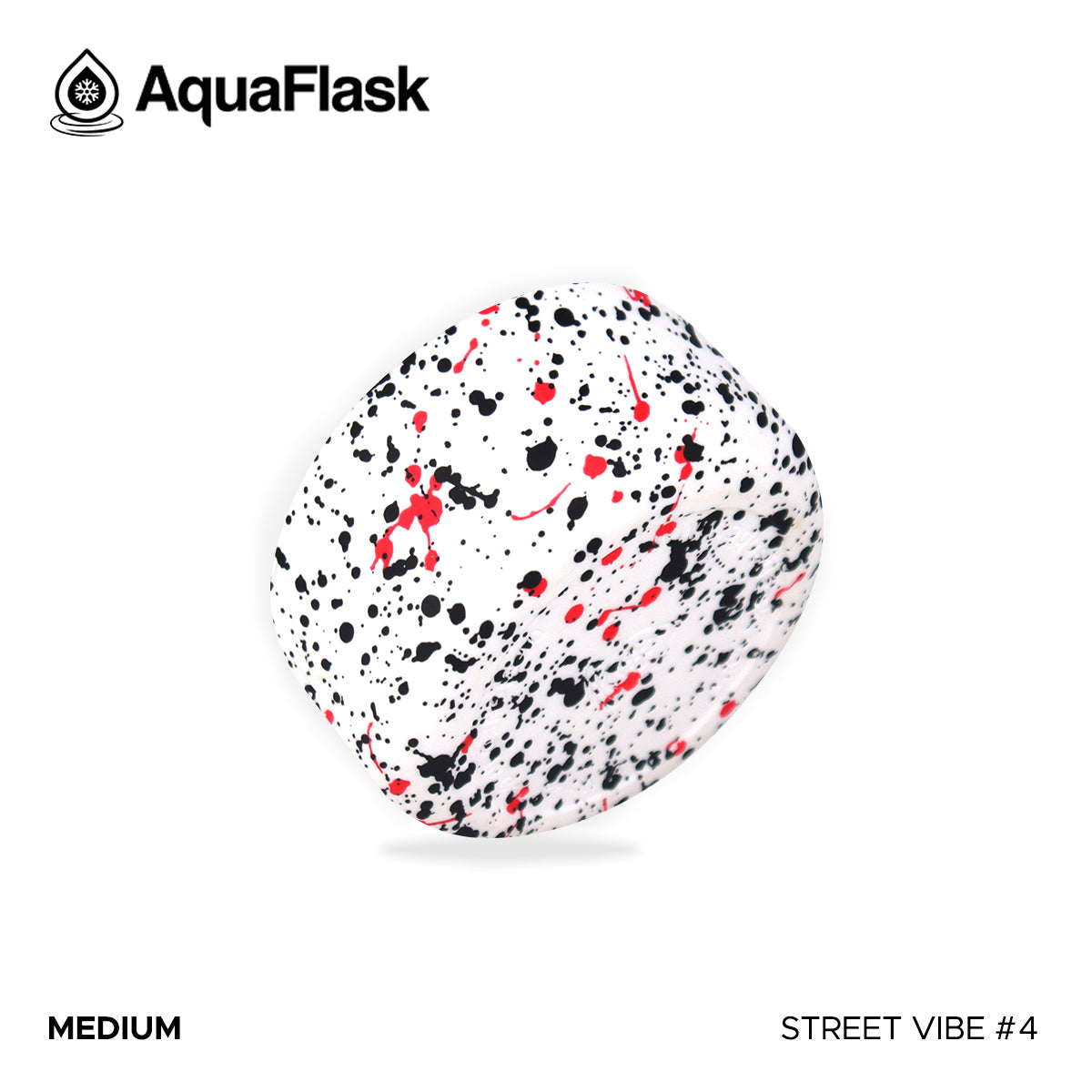 AQUAFLASK BASE PROTECTORA DE SILICONA MEDIANA - STREET VIBE #4