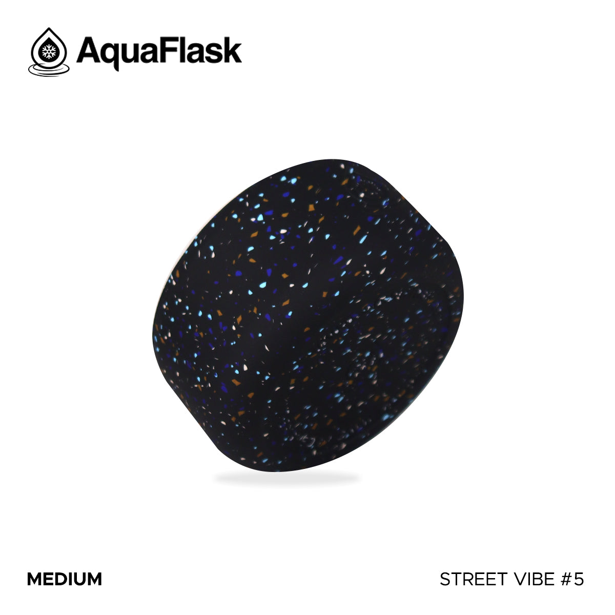 AQUAFLASK BASE PROTECTORA DE SILICONA MEDIANA - STREET VIBE #5