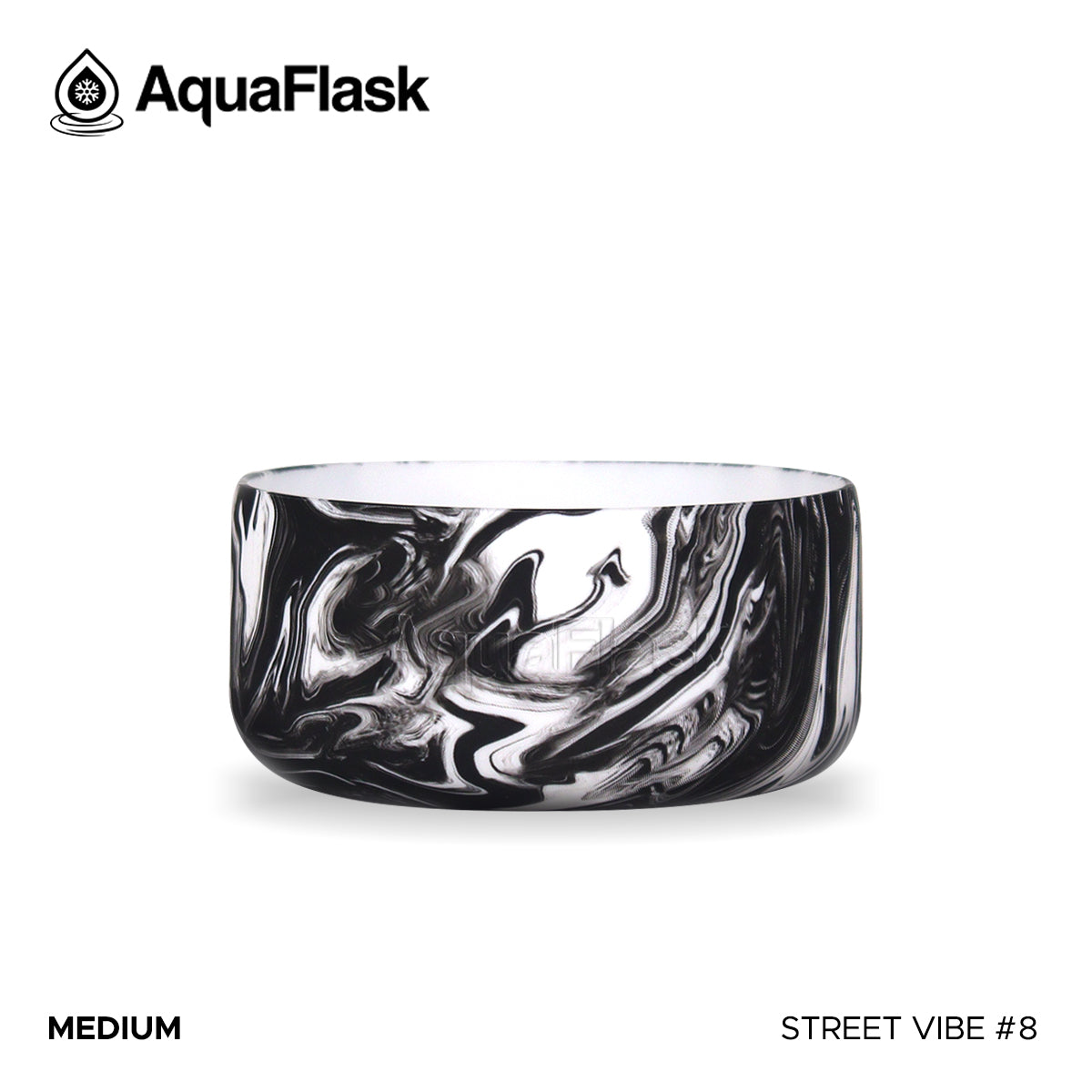 AQUAFLASK BASE PROTECTORA DE SILICONA MEDIANA - STREET VIBE #8