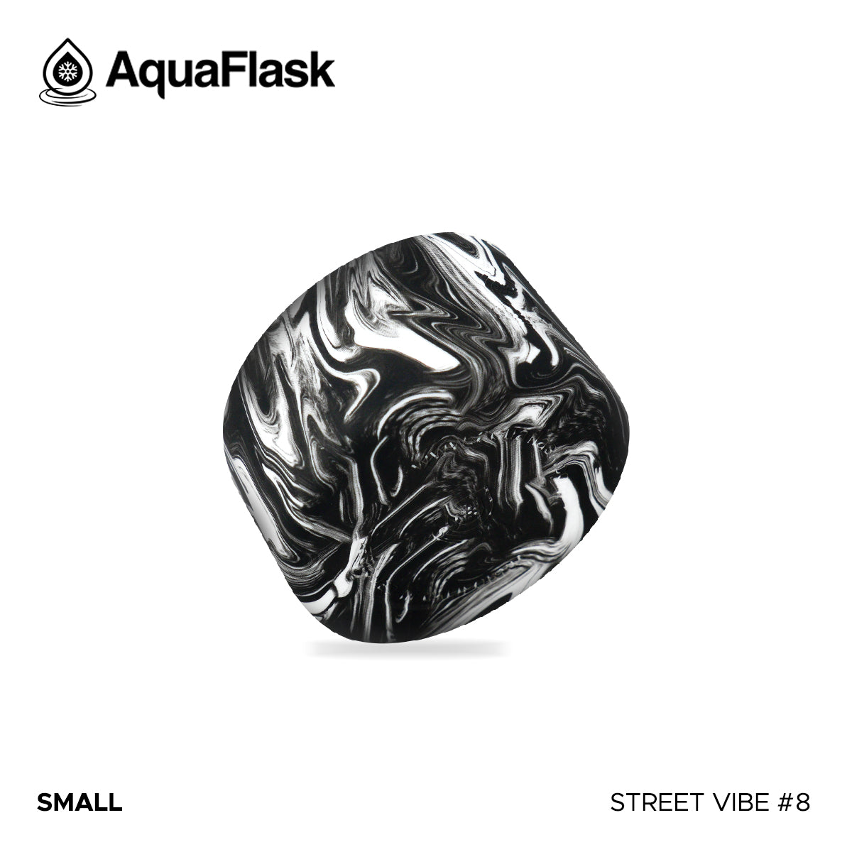AQUAFLASK BASE PROTECTORA DE SILICONA PEQUEÑA - STREET VIBE #8