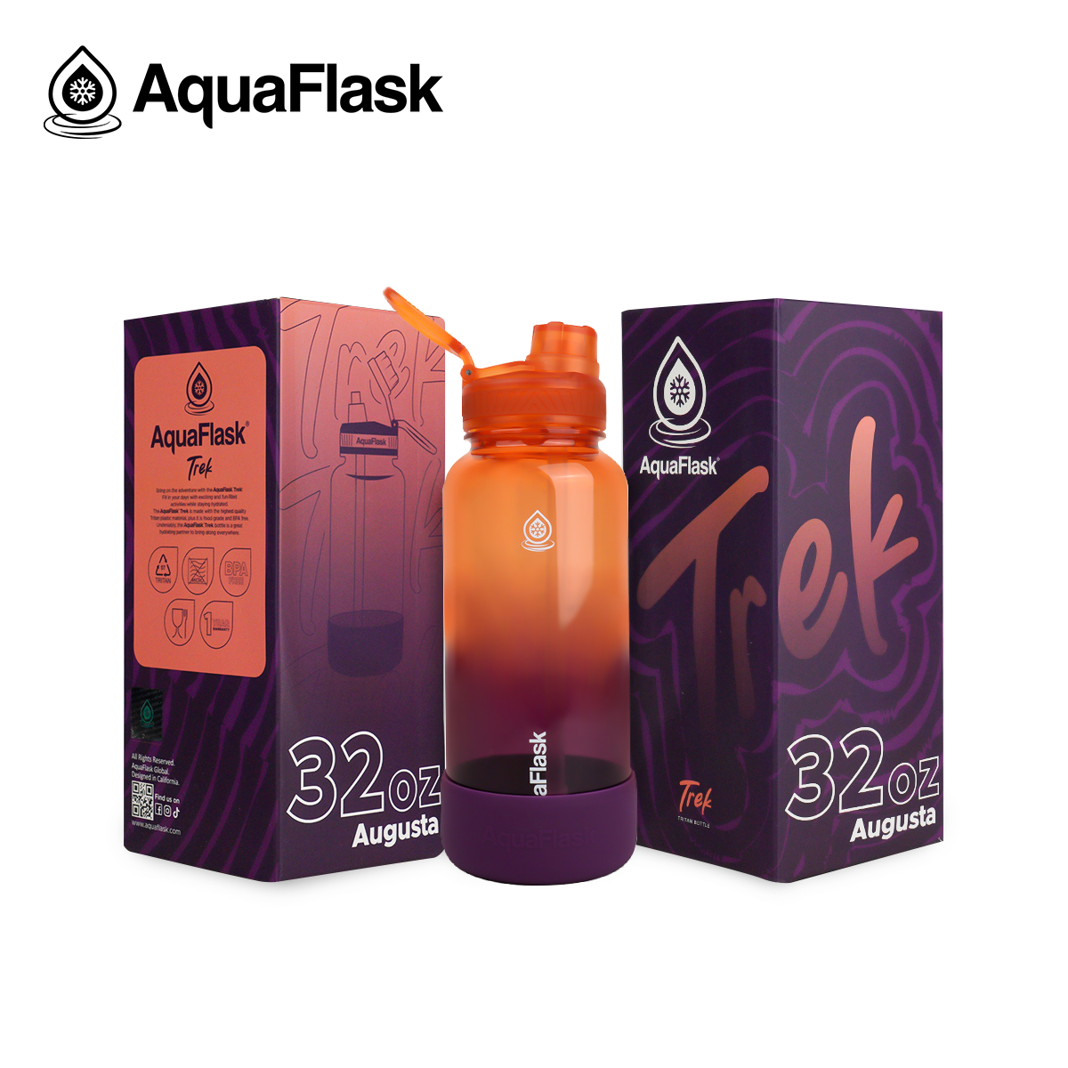 AQUAFLASK 32oz TREK COLLECTION - AUGUSTA