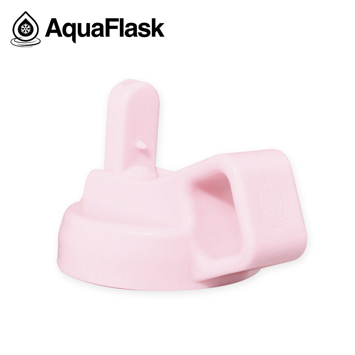 AQUAFLASK STRAW LID CUBE HANDLE - BALLET PINK
