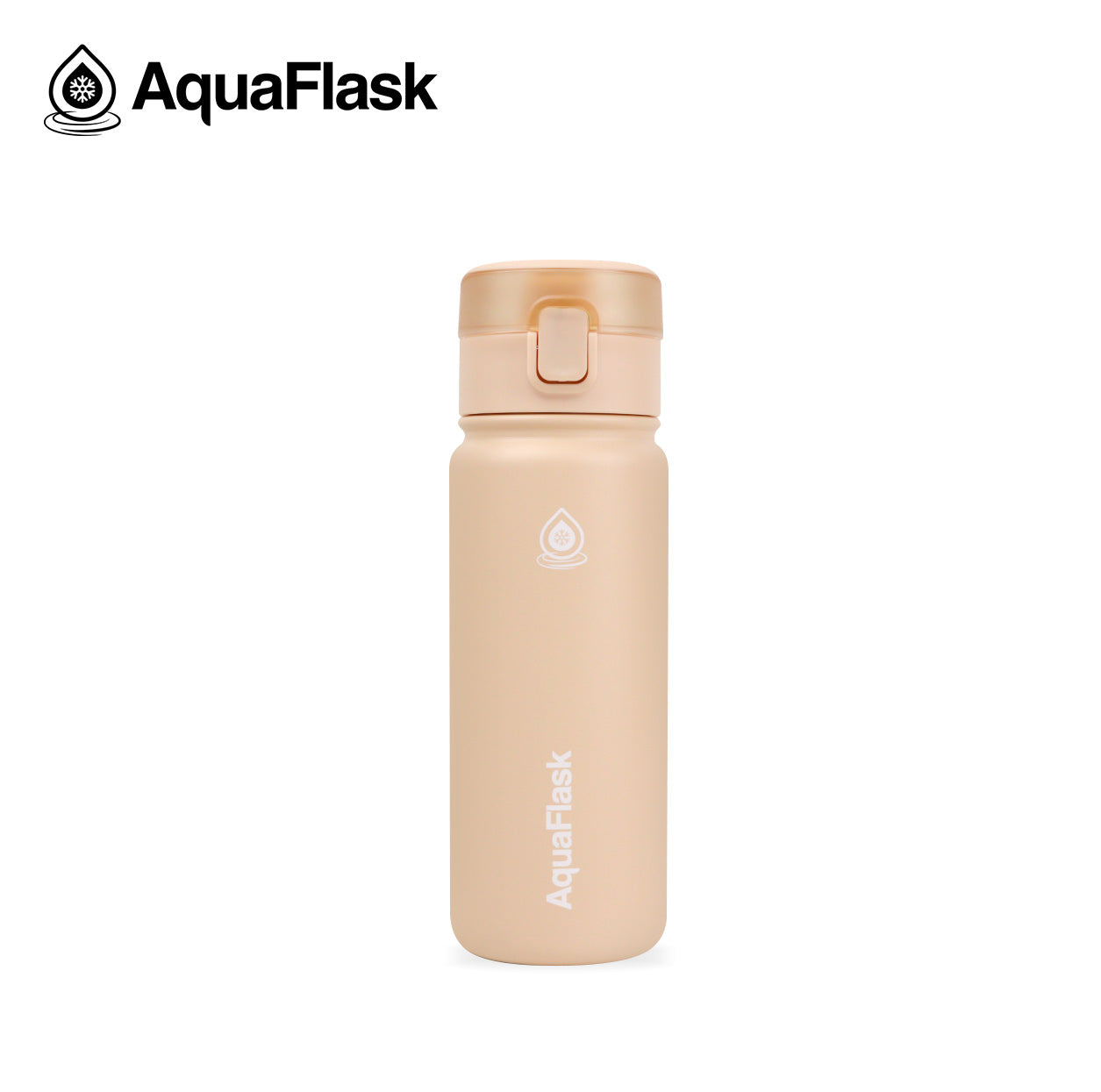 AQUAFLASK 18oz EARTH SIP BOTTLE - BUCKWHEAT