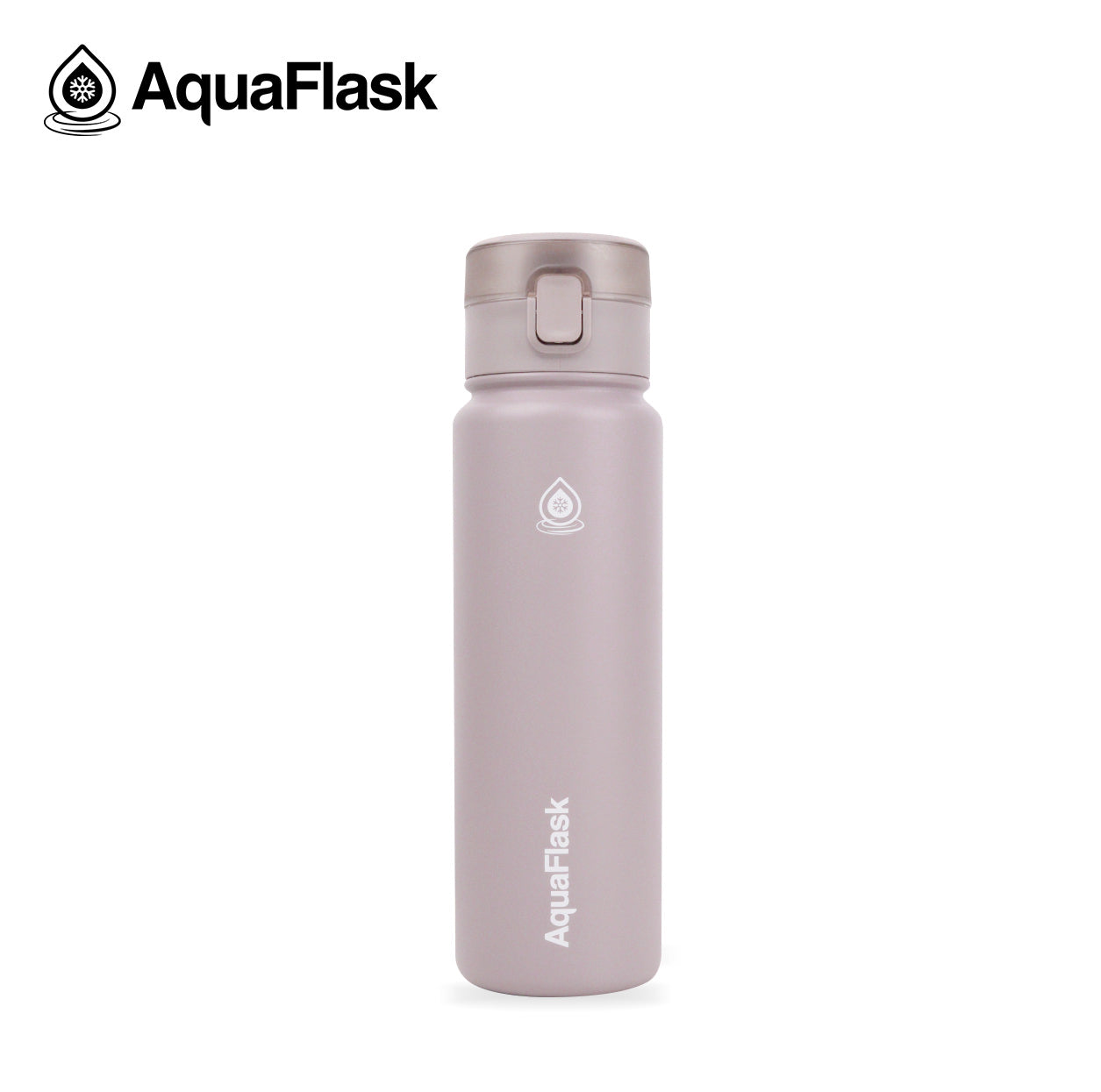 AQUAFLASK 24oz EARTH SIP BOTTLE - DUSTY ROSE