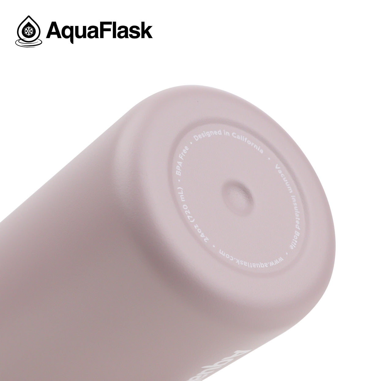 AQUAFLASK 24oz EARTH SIP BOTTLE - DUSTY ROSE