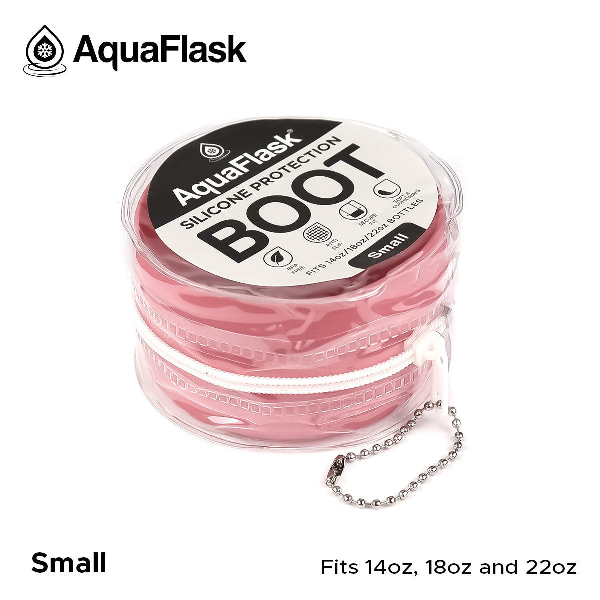 AQUAFLASK BASE PROTECTORA DE SILICONA PEQUEÑA - FLAMINGO