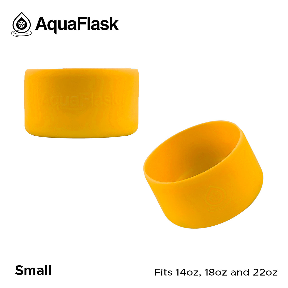 AQUAFLASK BASE PROTECTORA DE SILICONA PEQUEÑA - LEMON SLUSH