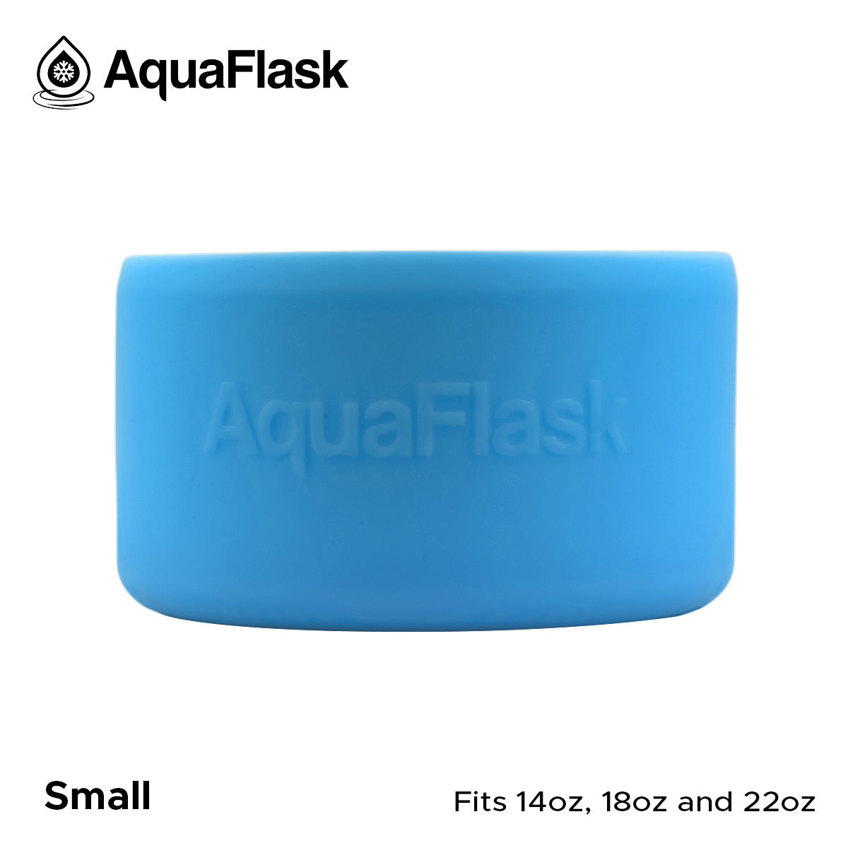 AQUAFLASK BASE PROTECTORA DE SILICONA PEQUEÑA - MALIBU BLUE