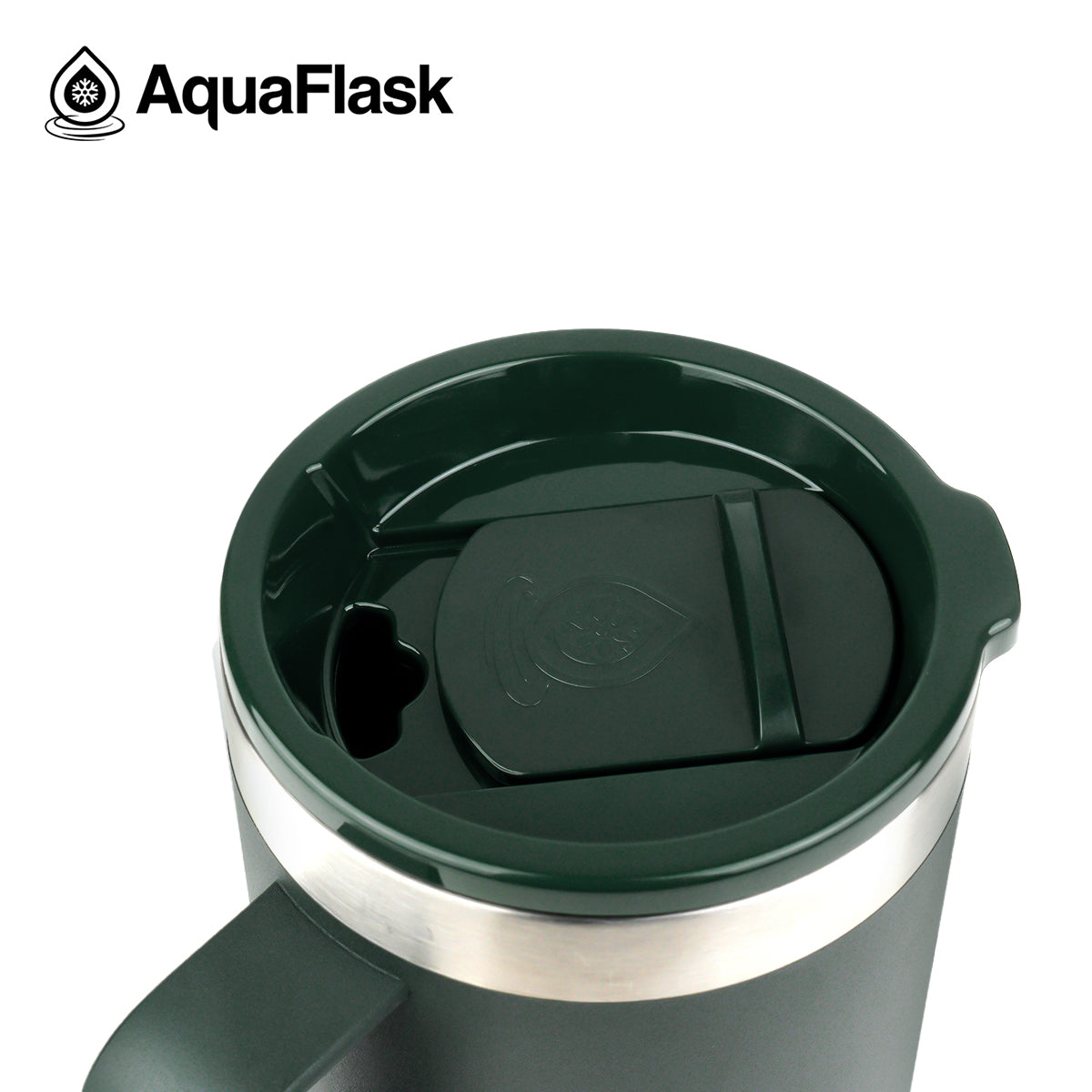 AQUAFLASK 14oz MUG - MOSS GREEN